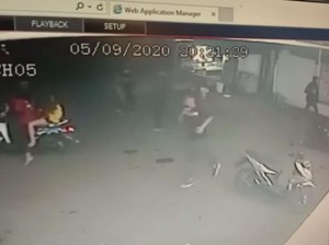 Aksi Kelompok Pemuda di Sukabumi Lakukan Pengeroyokan Terekam CCTV