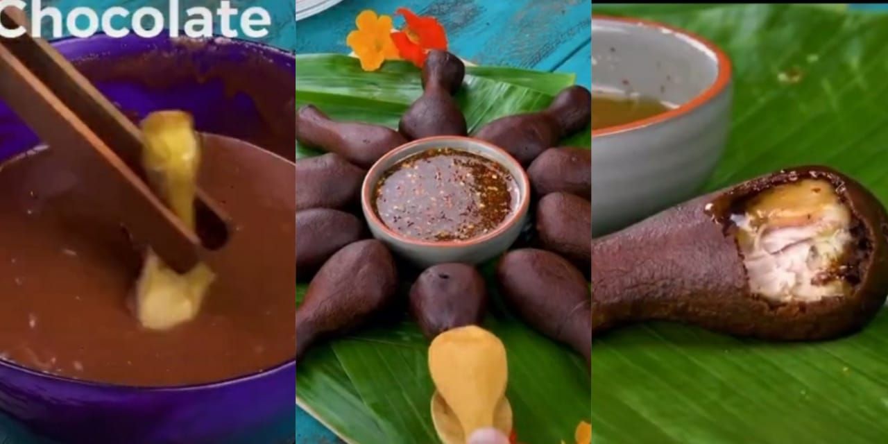 Ayam Lapis Cokelat Viral di TikTok