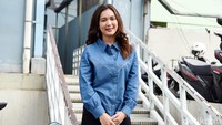 Dea Annisa lebih memilih untuk fokus dengan kariernya untuk saat ini. Pool/Noel/detikFoto.