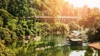 Inilah Death Railway, rel kereta maut yang menghubungkan Thailand dan Myanmar. (Getty Images/iStockphoto)