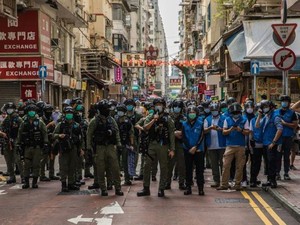 Tolak Penundaan Pemilihan Lokal, Ratusan Orang di Hong Kong Ditangkap