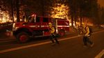 Potret Kobaran Api Lalap Hutan di California