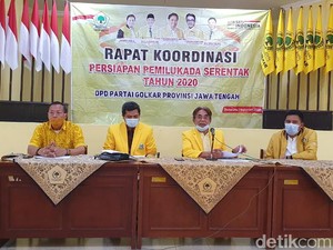 12 Kadernya Maju Pilkada di Jateng, Golkar Target Menang 80 Persen