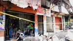Kondisi Ruko di Tegalega Bandung Pasca Kebakaran