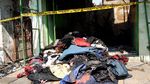 Kondisi Ruko di Tegalega Bandung Pasca Kebakaran