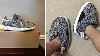 Tunggu sebentar! sepatu kets ini harganya USD 750 (Rp 11 juta) Foto: Brightside