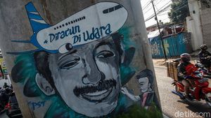 Mural Mengenang Aktivis HAM Munir