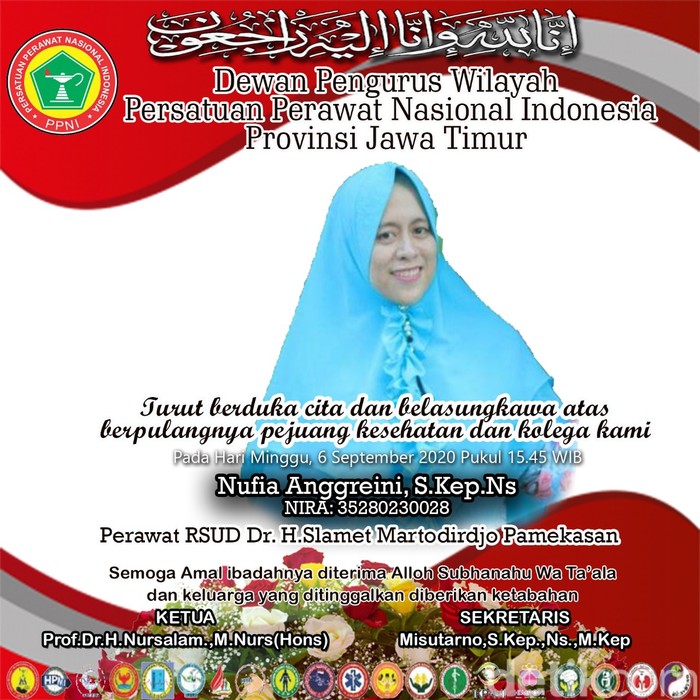 Perawat di Pamekasan Meninggal Terpapar COVID-19