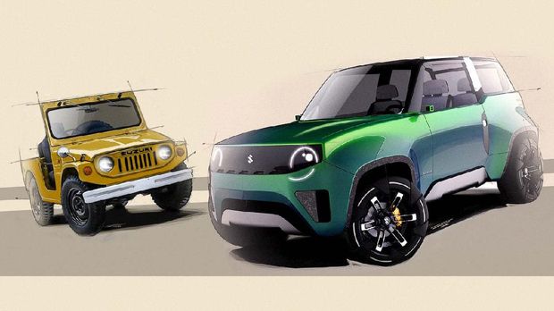 Perkiraan desain Suzuki Jimny versi listrik