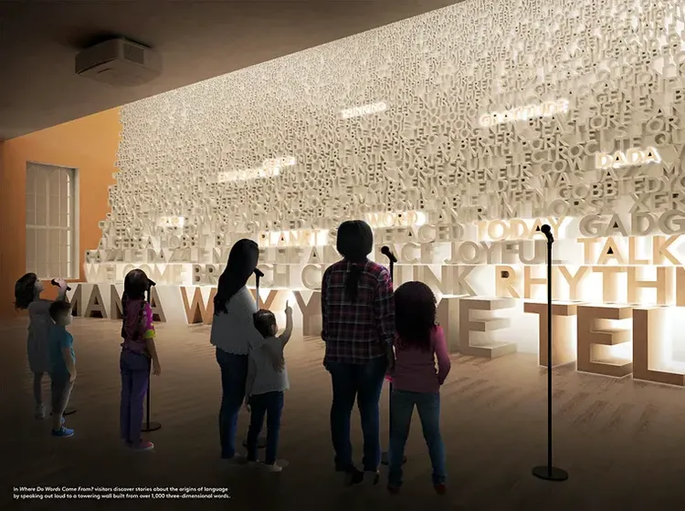 Potret Rancangan Museum Kata dan Bahasa di Washington