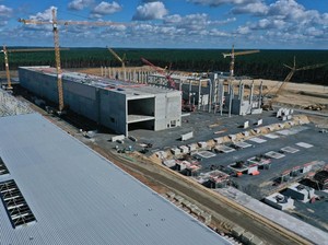 Proyek Roro Jongrang, Cerita Tesla Bangun Pabrik Mobil Cuma Hitungan Bulan