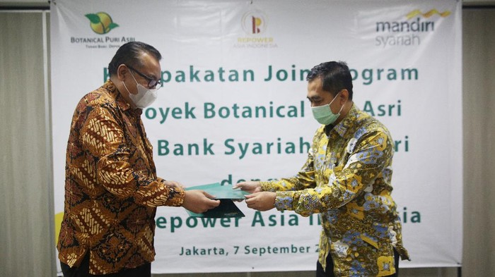 Upaya Kemudahan Masyarakat Memiliki Hunian Bank Syariah Mandiri bekerja sama dengan PT Repower Asia Indonesia Tbk. terkait pembiayaan kepemilikan rumah dengan prinsip syariah (Griya Berkah).