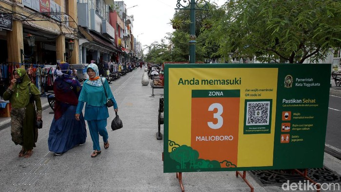 Seorang PKL yang berjualan di Malioboro, Yogyakarta, meninggal dengan status positif COVID-19. Seperti apa kondisi terkini di area zona 3 Malioboro saat ini?