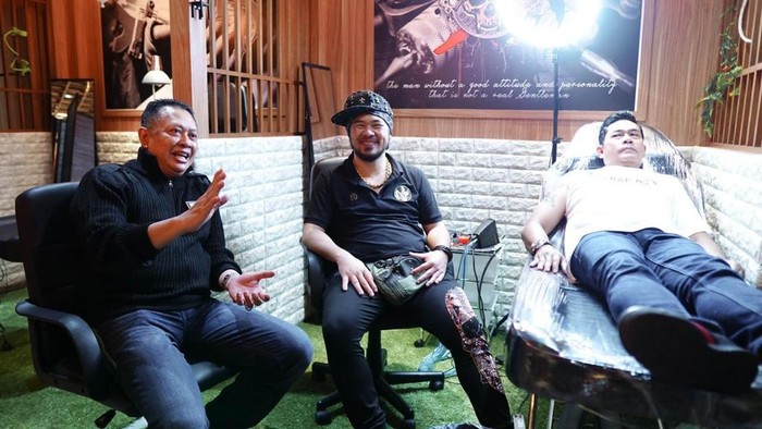 Bamsoet bareng Hendric Shinigami