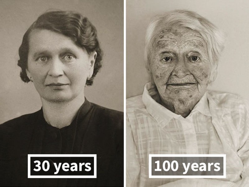 fotoinet 100 tahun dulu sekrang wajah manusia