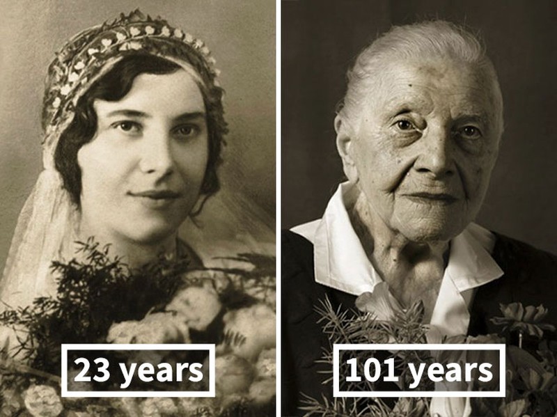 fotoinet 100 tahun dulu sekrang wajah manusia