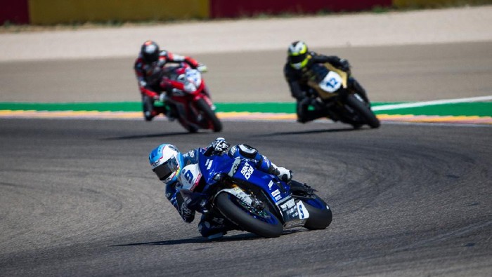 Pebalap Indonesia, Galang Hendra  mendulang poin di seri ke-5 World Supersport 600 (WorldSSP).