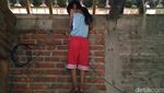 Hobi Panjat Lemari-Pohon, Ini Adelia Spiderman Cilik dari Pekalongan