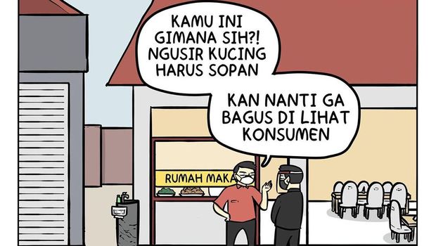 Komik Strip Sampahisasi di Instagram