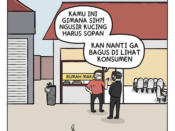 Komik Strip Sampahisasi di Instagram
