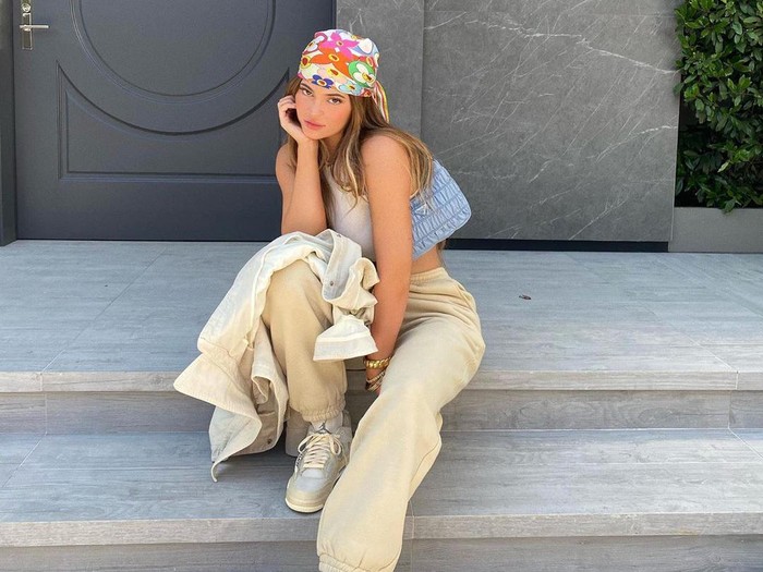 kylie jenner Sarapan Kylie Jenner