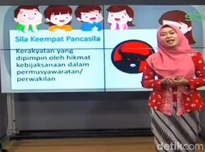 KPID Jatim Panggil  SBO TV Soal Logo PDIP Jadi Lambang Sila ke-4
