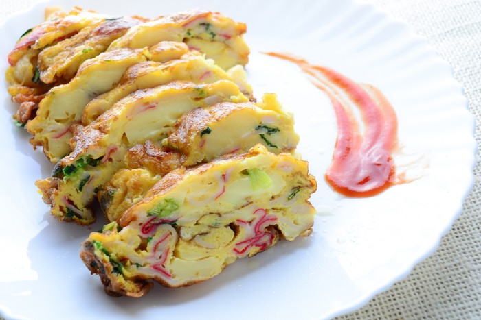 Omelet Tahu Gulung Omelet Tahu Gulung