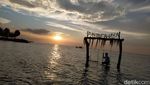 Foto: Menghabiskan Senja di Pantai Cahaya