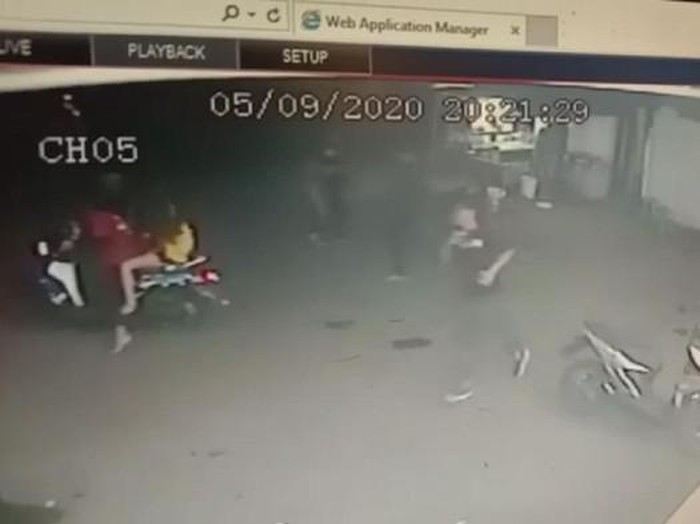 Pengeroyok Juru Parkir di Sukabumi
