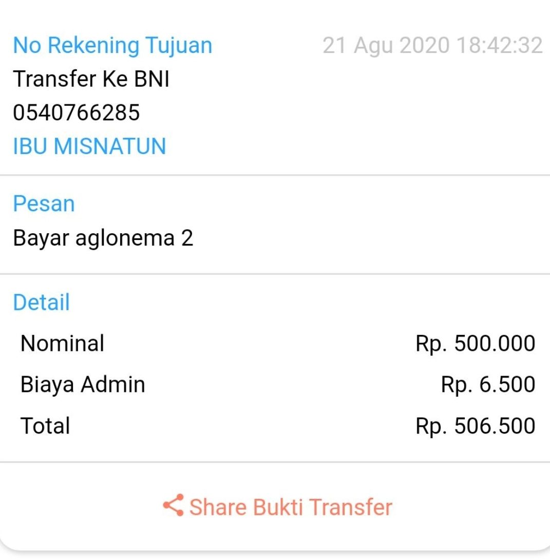 Penipuan tanaman hias via media sosial