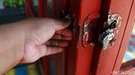 Perpustakaan Portable di Alun-alun Ujungberung Tak Terawat