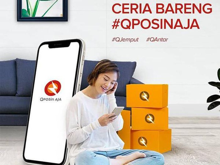 Digitalisasi Layanan, Pos Indonesia Rilis Aplikasi QPosinAja