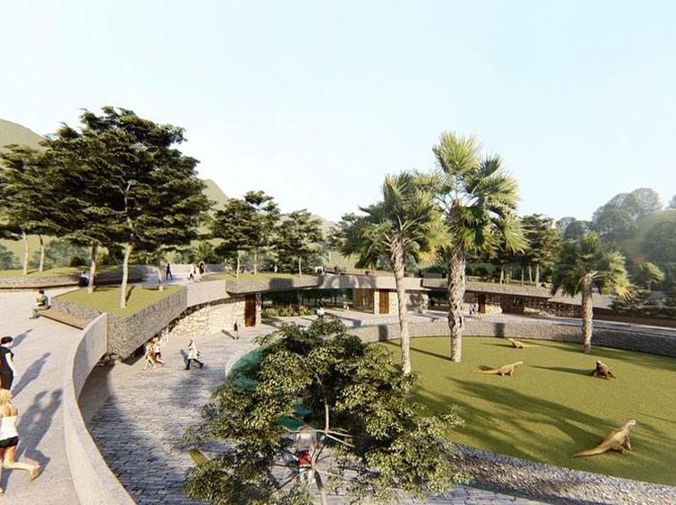Ini Desain Jurassic Park di Pulau Rinca