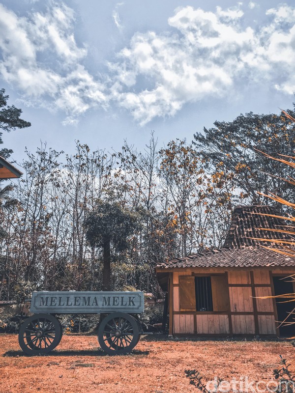 Rumah Annelies berada di area studio Alam Gamplong, di Desa Sumberrahayu, Moyudan, Sleman, Yogyakarta.  (Rifqi Ardita/detikTravel) Rumah Annelies berada di area studio Alam Gamplong, di Desa Sumberrahayu, Moyudan, Sleman, Yogyakarta.  (Rifqi Ardita/detikTravel)