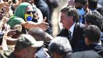 Presiden Brasil Rayakan Hari Kemerdekaan Tanpa Masker
