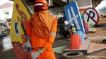 Taman Pilar Jati Bikin Kolong Tol Becakayu Makin Cantik