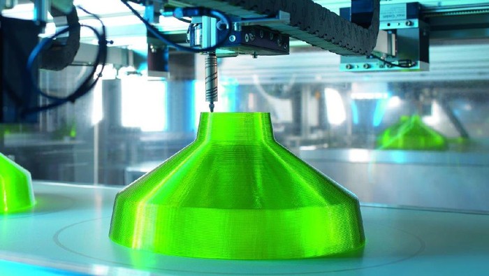 Teknologi 3D Printing lampu Philips dari perusahaan Signify.