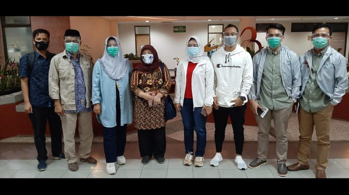 Tiga paslon pilbup bandung periksa kesehatan di rshs