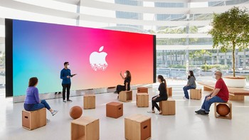 Area untuk digelar Today at Apple. Foto: Apple