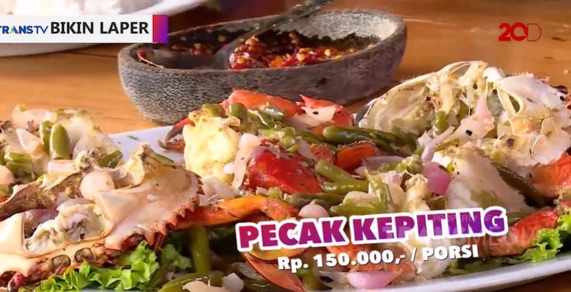 Bikin Laper! Nikmatnya Kepiting Bumbu Pecak dan Cumi Saus Thailand