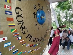 Melihat Gong Raksasa di Ciamis Ditabuh Setahun Sekali