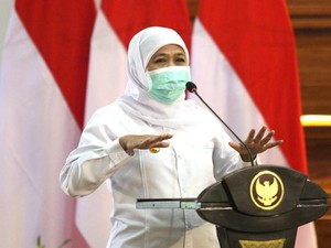 Khofifah Wanti-wanti Jangan Ada Klaster Pilkada di Jawa Timur