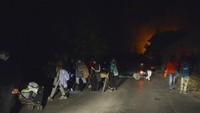 Kebakaran tersebut menyebabkan lebih dari 12.000 migran membutuhkan tempat perlindungan darurat di pulau Lesbos.  