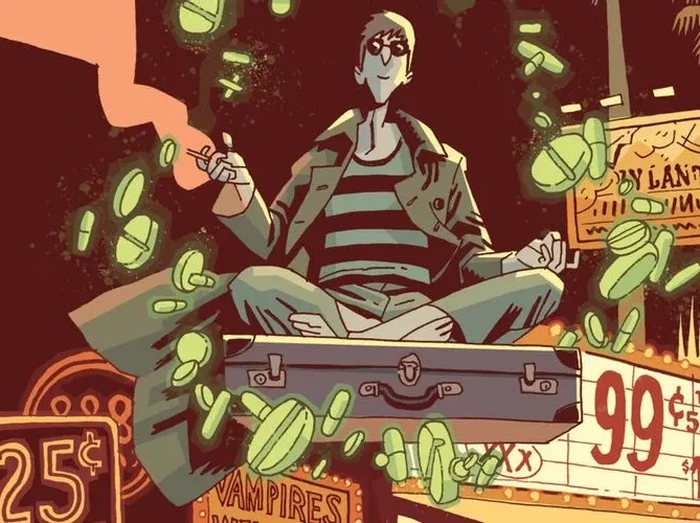 Komik Solo Klaus Hargreeves di The Umbrella Academy