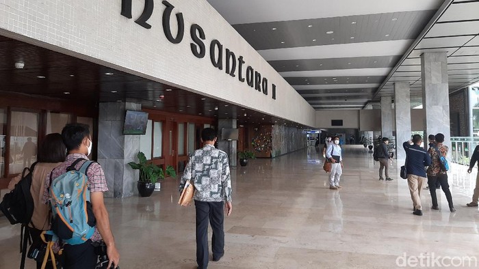 Kondisi Gedung DPR (Azizah/detikcom)