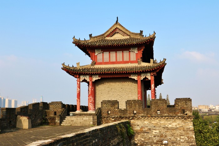 An ancient city in Hubei China