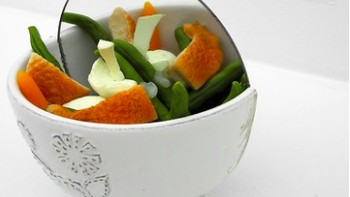 Mangkuk diet dengan tambahan cermin biar makanannya terlihat banyak. Foto: Brightside