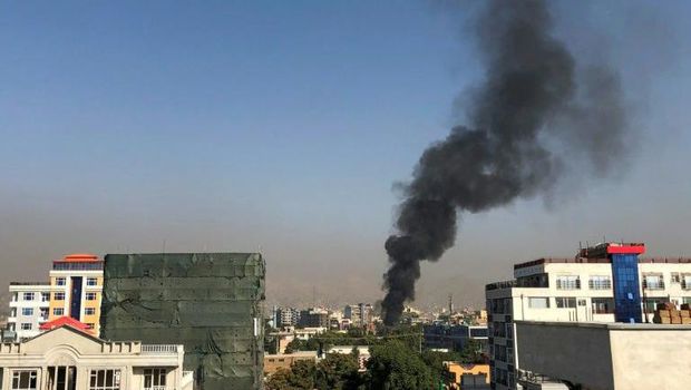 Ledakan bom bunuh diri yang disebut menargetkan Wapres Afghanistan (AFP Photo)
