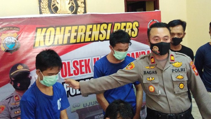 Paman dan Keponakan Curi Mobil di Makassar