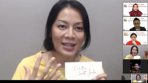 Peluncuran buku antologi Cerita Saat Jeda karya komunitas Semut Merah Kaizen